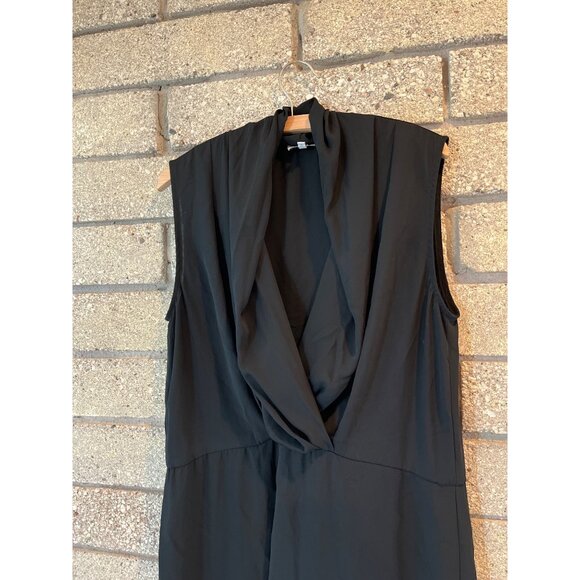 Vintage Barneys New York Sleeveless Black Dress L Size - Picture 2 of 7